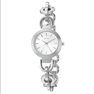 DKNY silver Stanhope silver chain watch